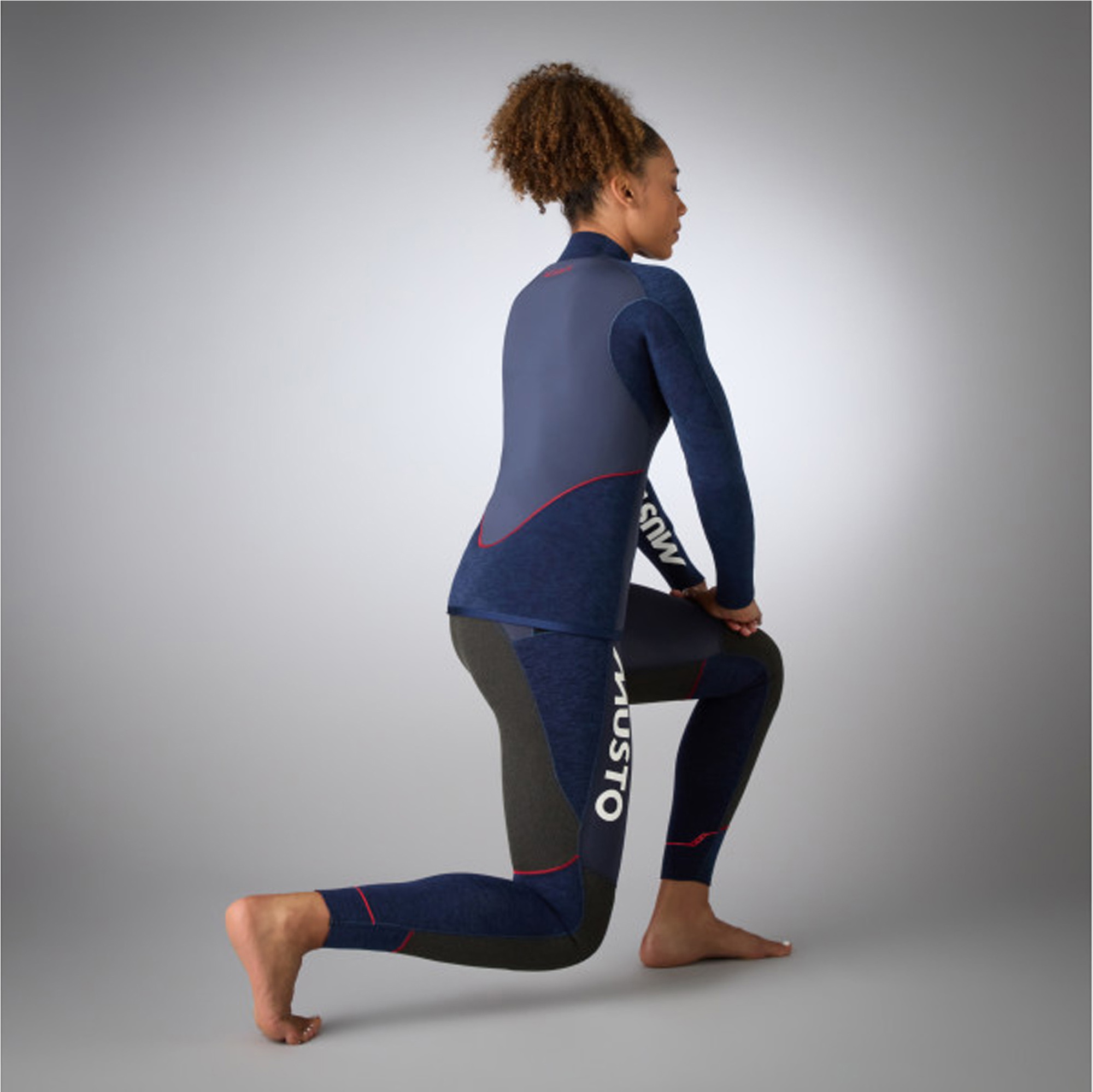 2026 Musto Flexlite Alumin 3.0 Damestop Met Lange Mouwen 82083 - Middernacht Gemêleerd